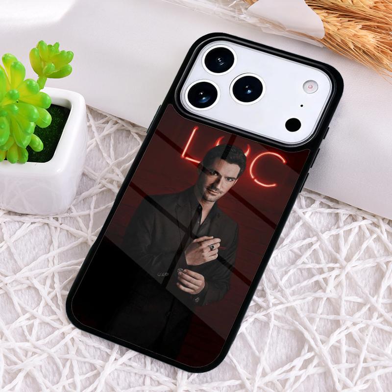 Lucifer Serie TV soft Phone Case for iPhone 17 Air 16 15 11 12 14 13 Pro Max Shockproof Cover