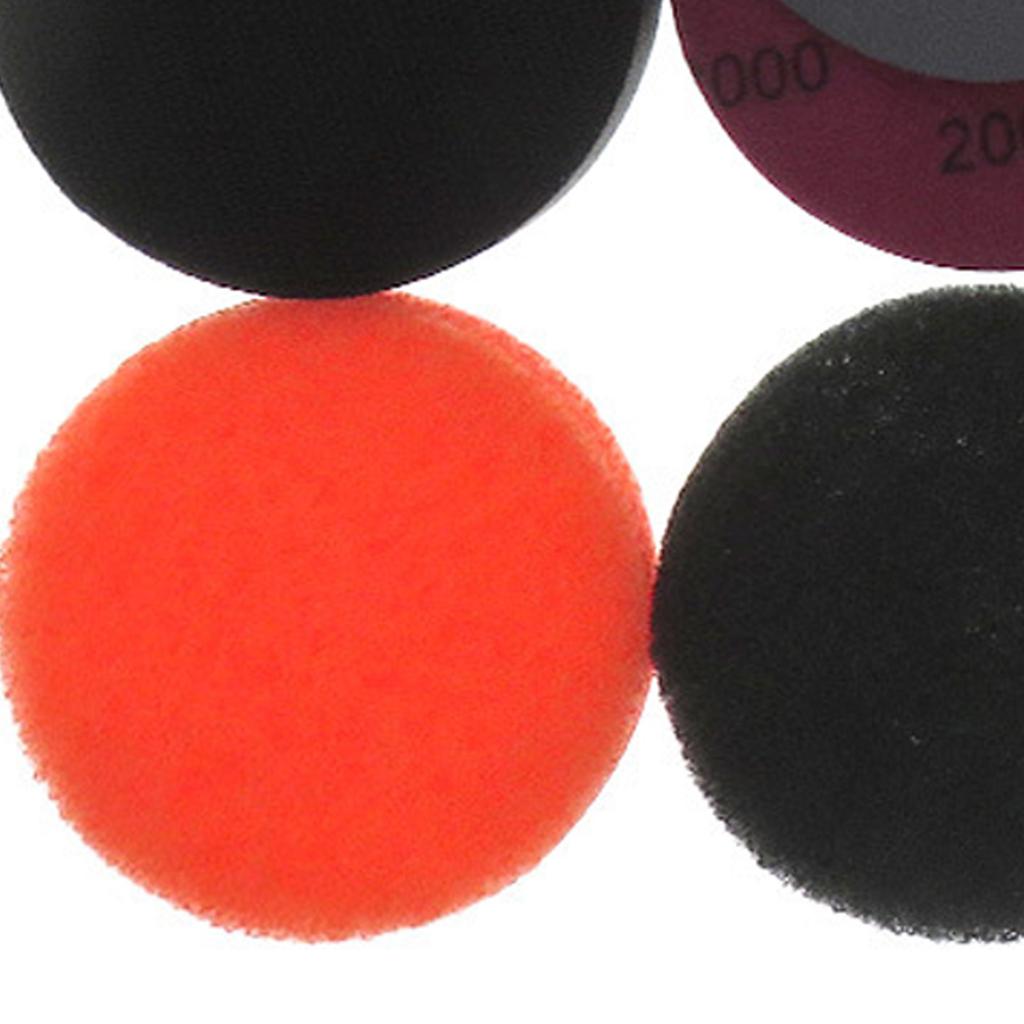 21PCs MultiGrit Sandpaper Pad Set Polishing Sanding Discs Auto Headlight Repair Tool Plastic Restoration Accessories
