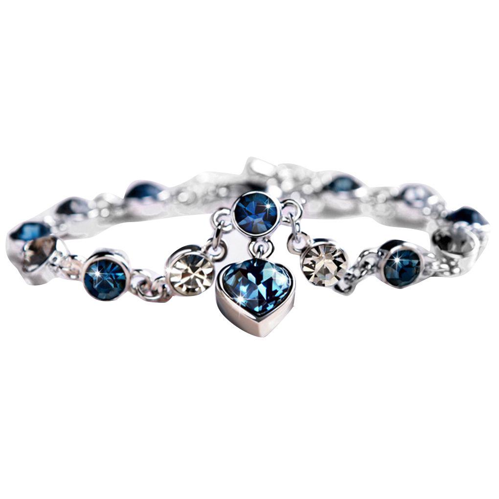 Damen Armband Natürlicher Kristall Anhänger Herz Form Legierung Armband mode Damen Armband Natürlicher Kristall Anhänger Herz Form Legierung Armband mode