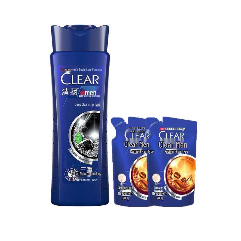

Clear Men Anti-Dandruff Deep Clean Shampoo