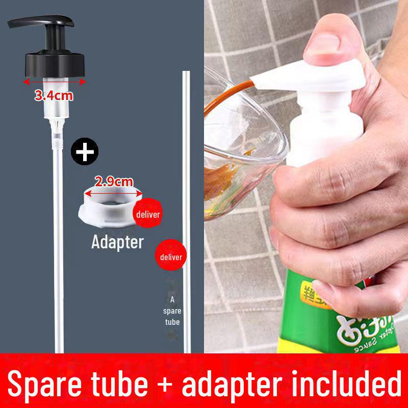 

Насадка-насос для соковыжималки устричного соуса для легкого дозирования