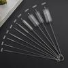 10Pcs Cleaning Brush Set Full Size Straws Narrow Gaps Deep Cleaning Brush Nylon Bristles Spiral Shaft Cleaning Tool