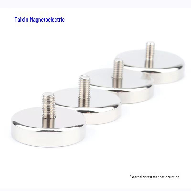 Neodym-Eisen-Bor-Gewinde-Topfmagnet mit starker magnetischer Basis