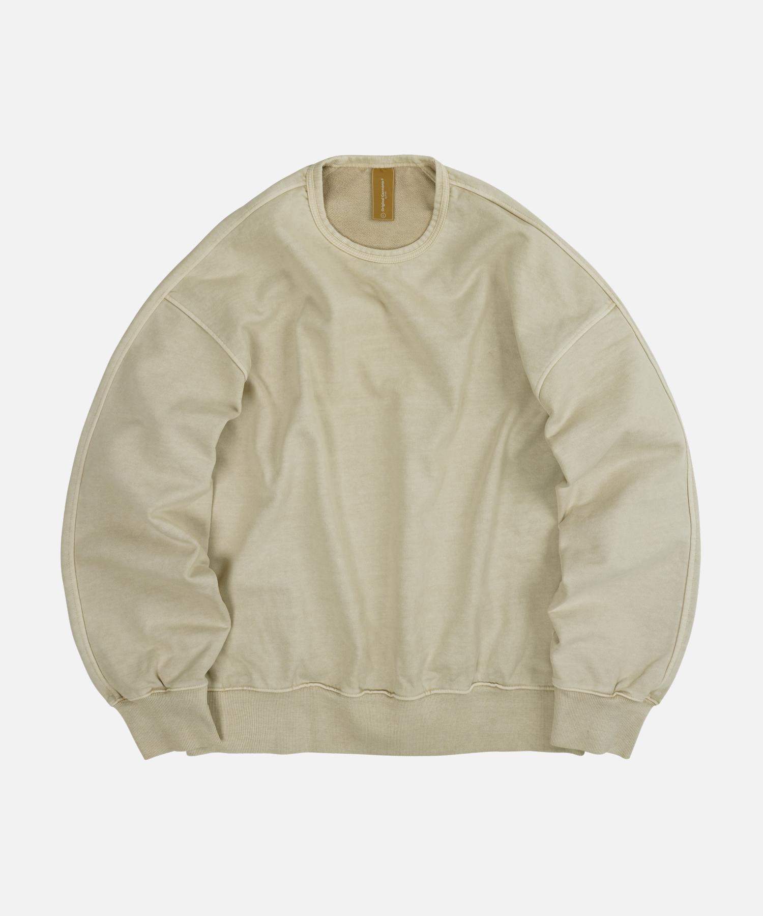 Свитшот Prism Works Og с пигментной окраской 002 _ Бежевый Beige/M