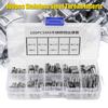 100pcs M6 Stainless Steel Coiled Wire Helical Screw Thread Inserts Set