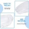 Clear ABS Headlight Cover for 1995-2000 Cars (1 Pair)