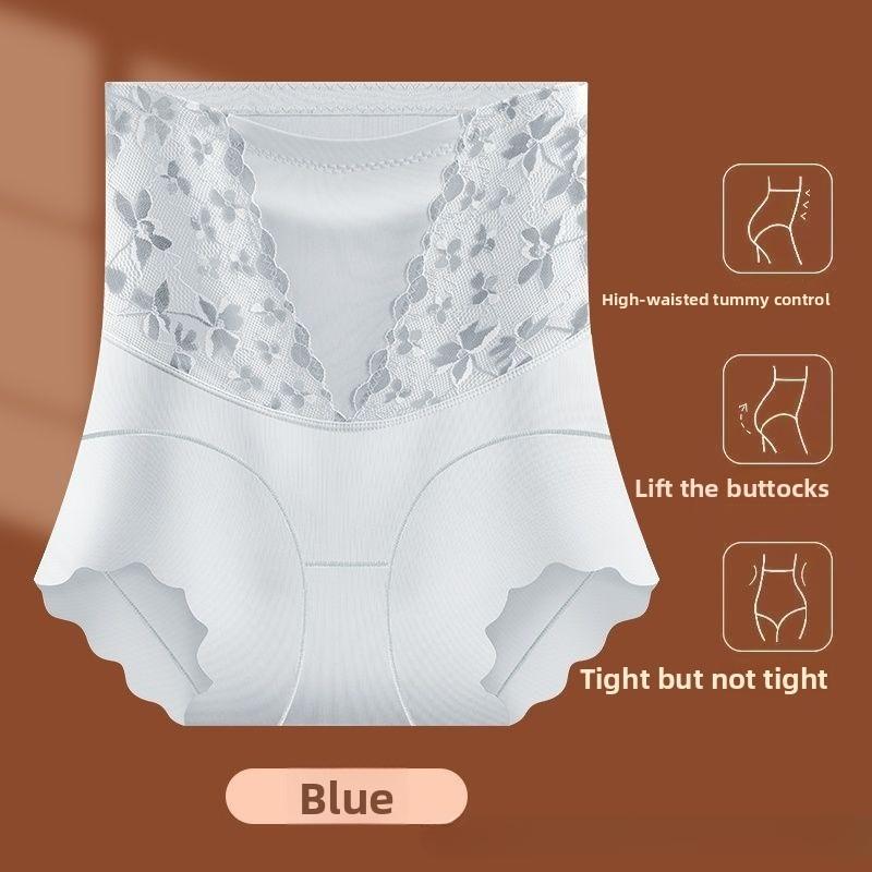 Large Women Spring and Summer Postpartum Shaping Waist Beauty Two in One Hip High Waist Abdominal Underwear