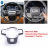 Carbon Fiber / Matte Style Steering Wheel Gear Panel Parts Cover Trim Fit For Kia Carnival KA4  - 2024 Interior Accessories