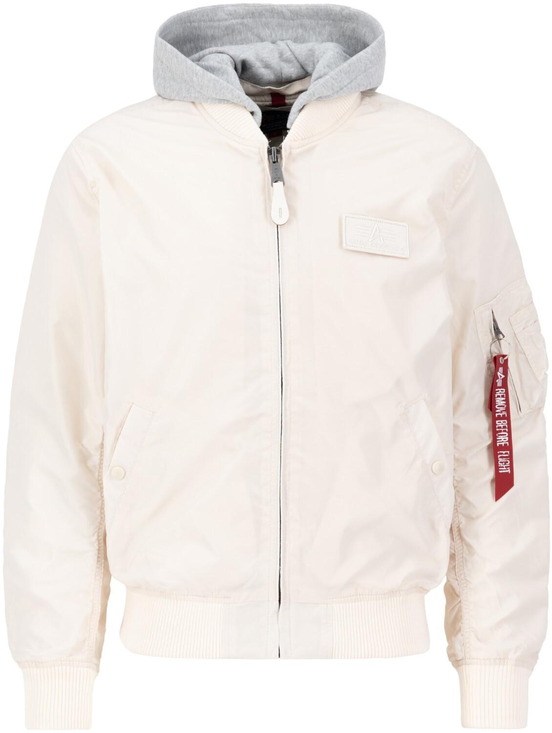 

Демисезонная куртка Alpha Industries MA-1 TT Hood (196108) white (196108-578) M