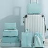 7Pcs/Set Large Capacity Suitcase Packing Cubes Set Waterproof Clothes Shoe Tidy Pouch  Luggage