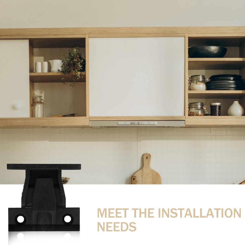 12Set Roman Column Buckle Connector Adjustable Cabinet Support Bracket Plastic Furniture Panel Clip for Floating Shelf