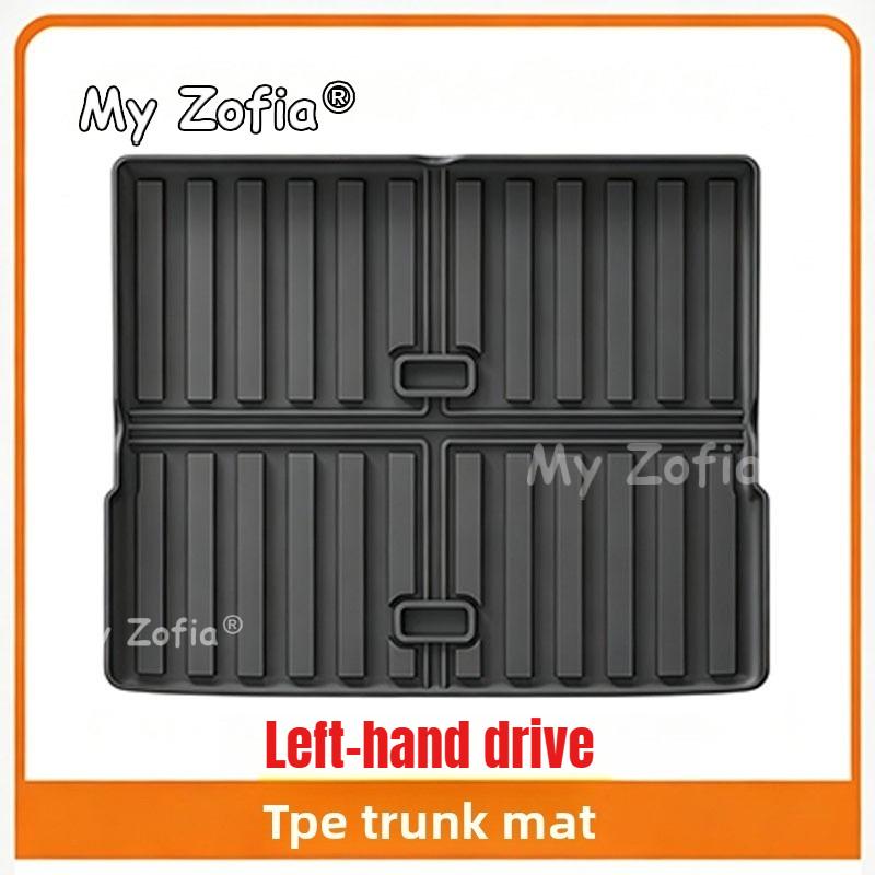 Full Waterproof TPE Car Floor Mats Custom Fit Auto Foot Pads Carpet Interior Modification Accessories For KIA EV5 2025 2026