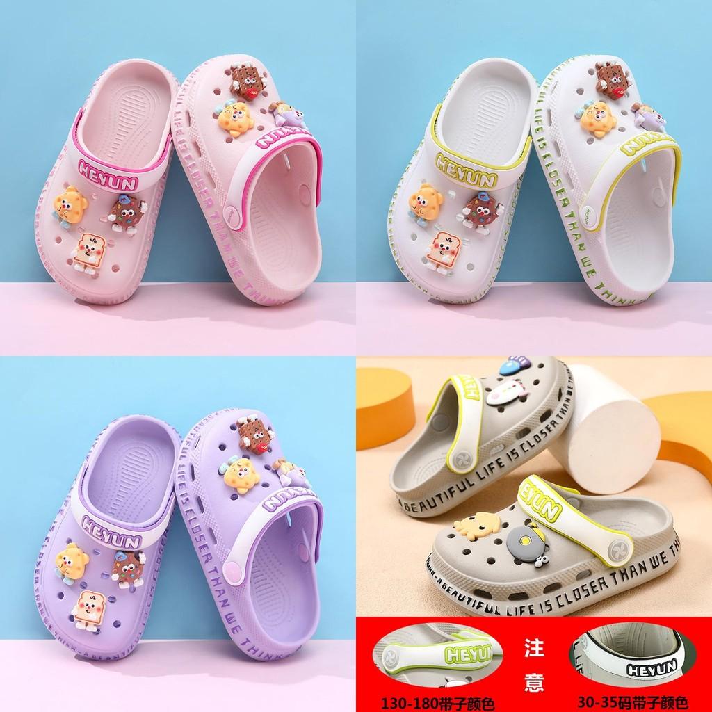 Summer Childrens Stylish Hole Shoes For Girls With Soft Antislip Eva Sole
