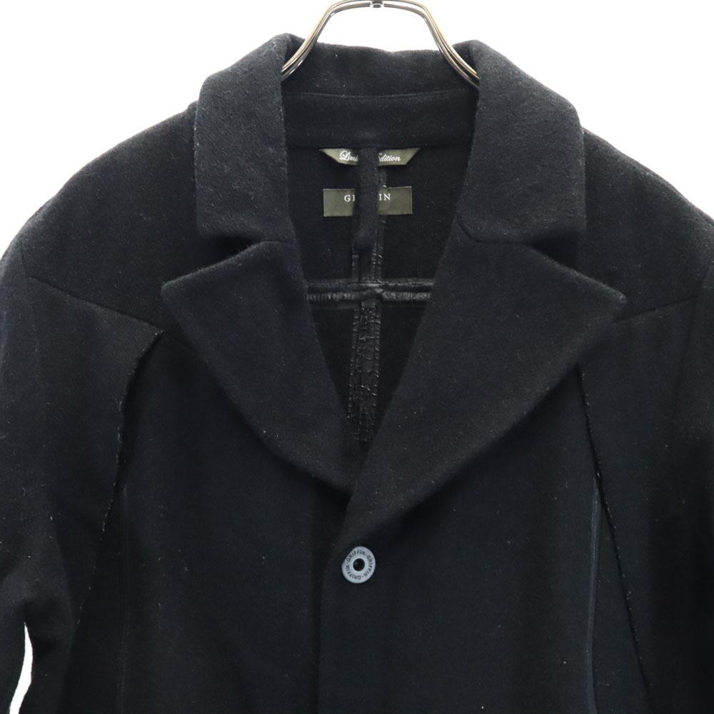 GRIFFIN Made In Italy Melton Chester Coat M Black Men's Used