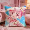 PPuella Magi Madoka MMagicas Cushion Cover Premium Comfort Reversible Pillow Cove -Two In One Design For Any Room & Car Interior