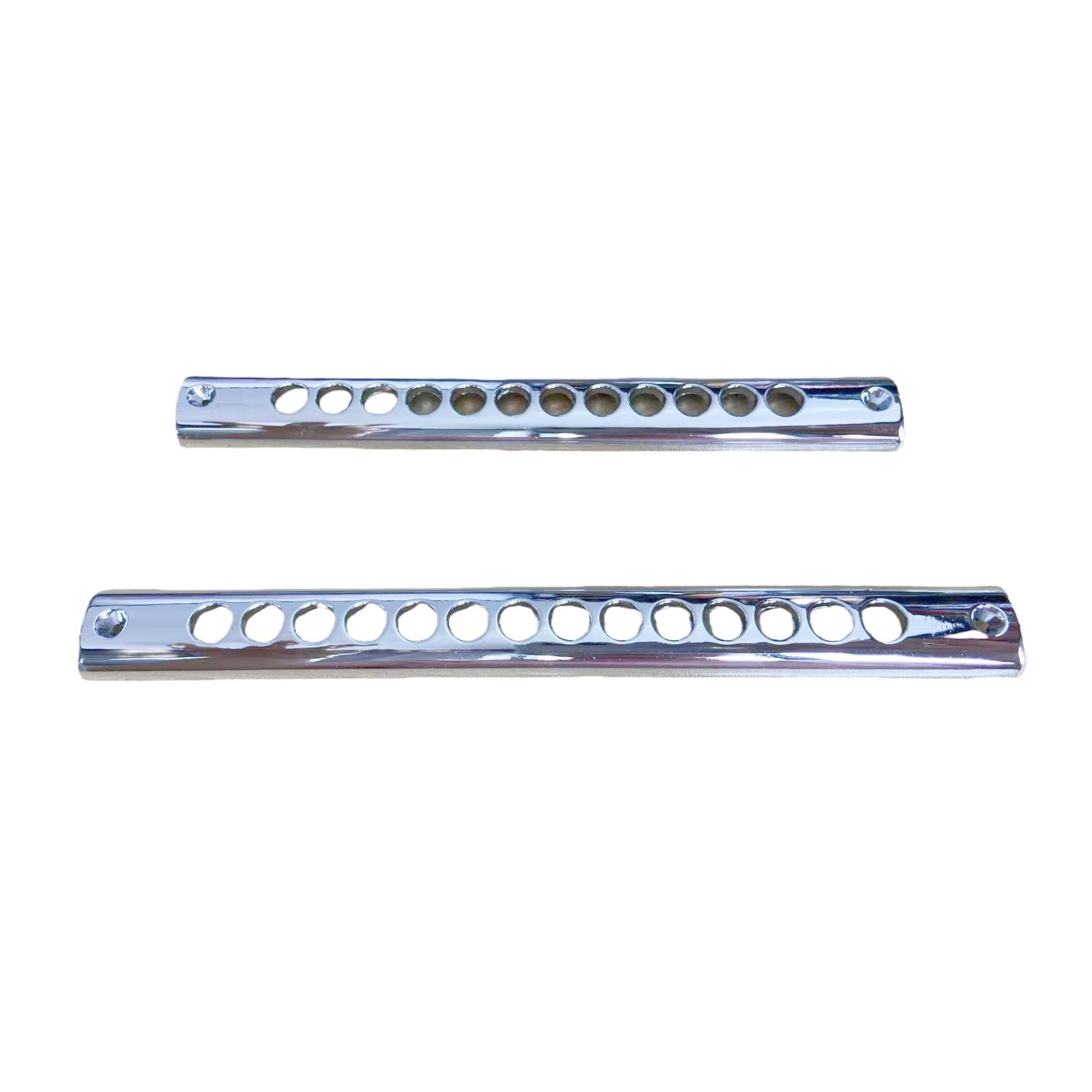 He Lai Beginner 12-Hole C Key Chromatic Harmonica with Detachable Metal Mouthpiece 12-hole metal mouthpiece (short)