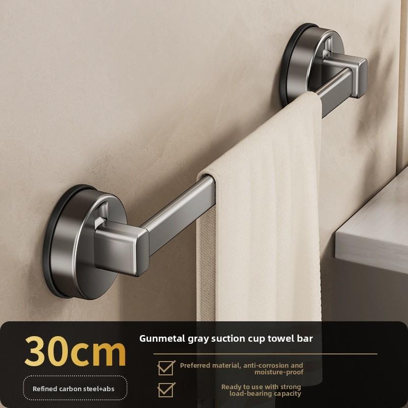 Moderne Space-Aluminium-Saugnapf-Handtuchstange für Badezimmer- und Toilettenaufbewahrung