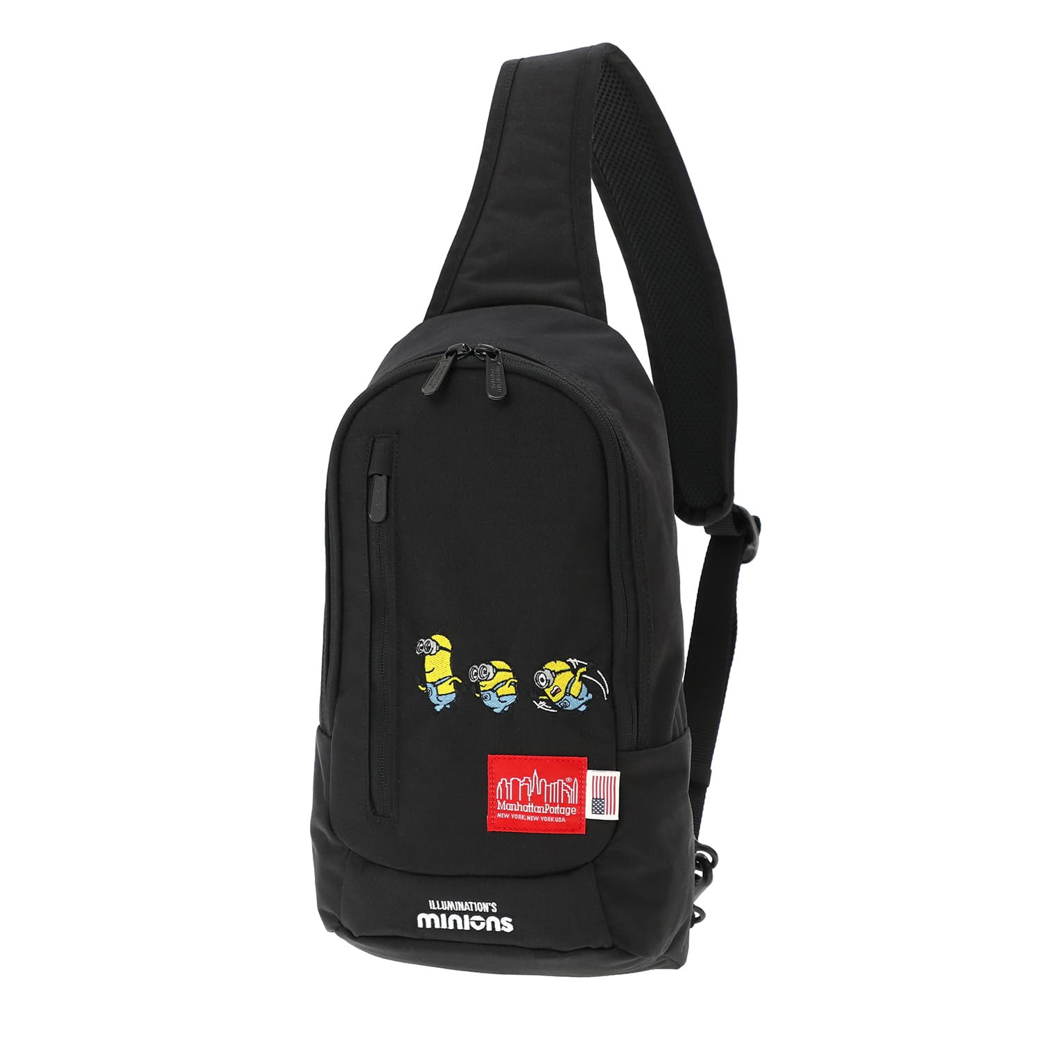 

Little Italy Crossbody Bag 500D Body Bag One Shoulder MP1927MNOS [Manhattan Portage] CORDURA/MINIONS чорний