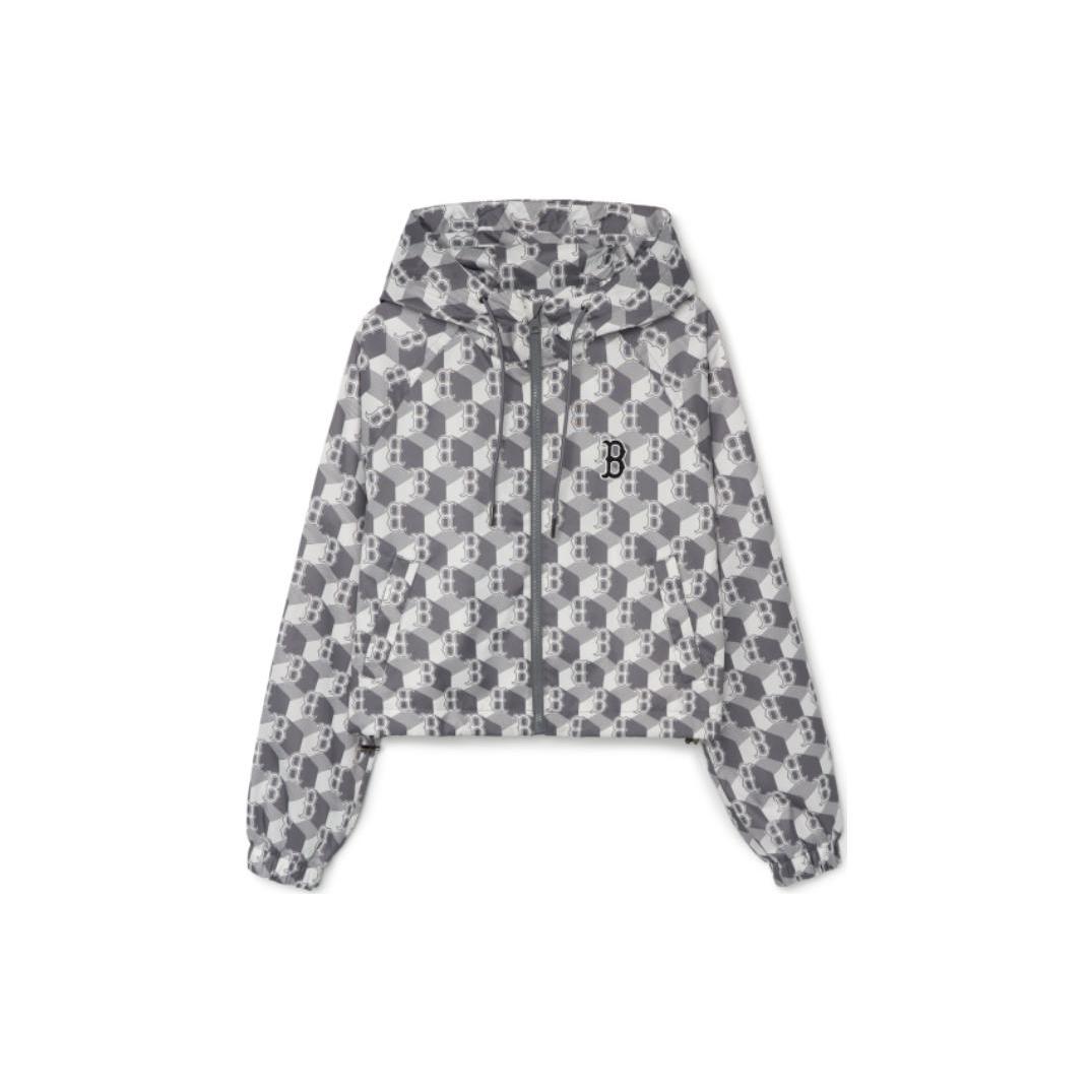 

New MLB Jackets Women s Gray 3FWJM0431-43GRS M