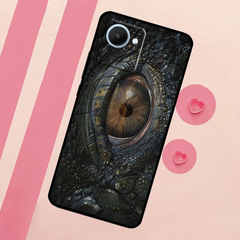 Dragon Eye Gothic For Realme C67 C75 C63 C61 C71 C55 C51 C65 C53 10 11 12 13 14 15 Pro Plus GT6 GT7 Pro Case