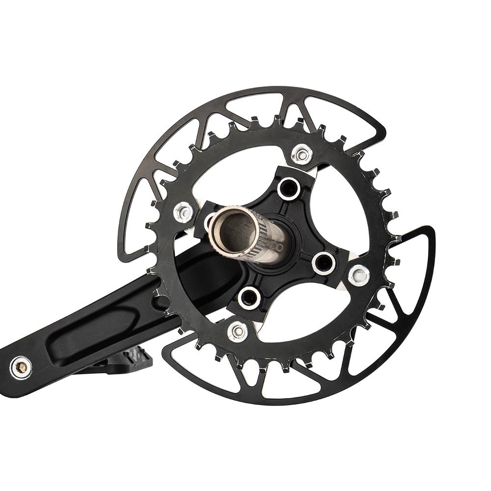 ZTTO MTB 104BCD Kettenblattschutz 30/32/34/36/38/40T CNC Kettenblattschutz Abdeckung Und Schrauben Fahrrad Kettenblatt Schutz Abdeckung