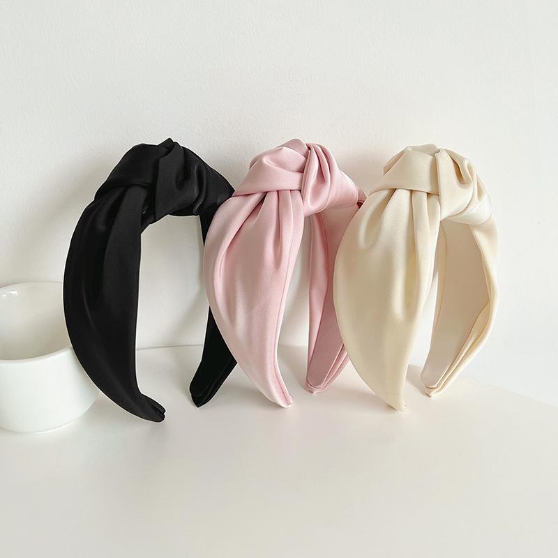 Bohemian Ethnic Big Knot Satin Hairbands Headbands Ornament Accessories Hair Accessories