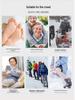 USB Rechargeable Heated Knee-High Socks for Winter Skiing and Outdoor Sports