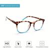 Fashionable Color Block Reading Glasses for Women Anti Blue Light High Quality Rice Nail Design Eyewear