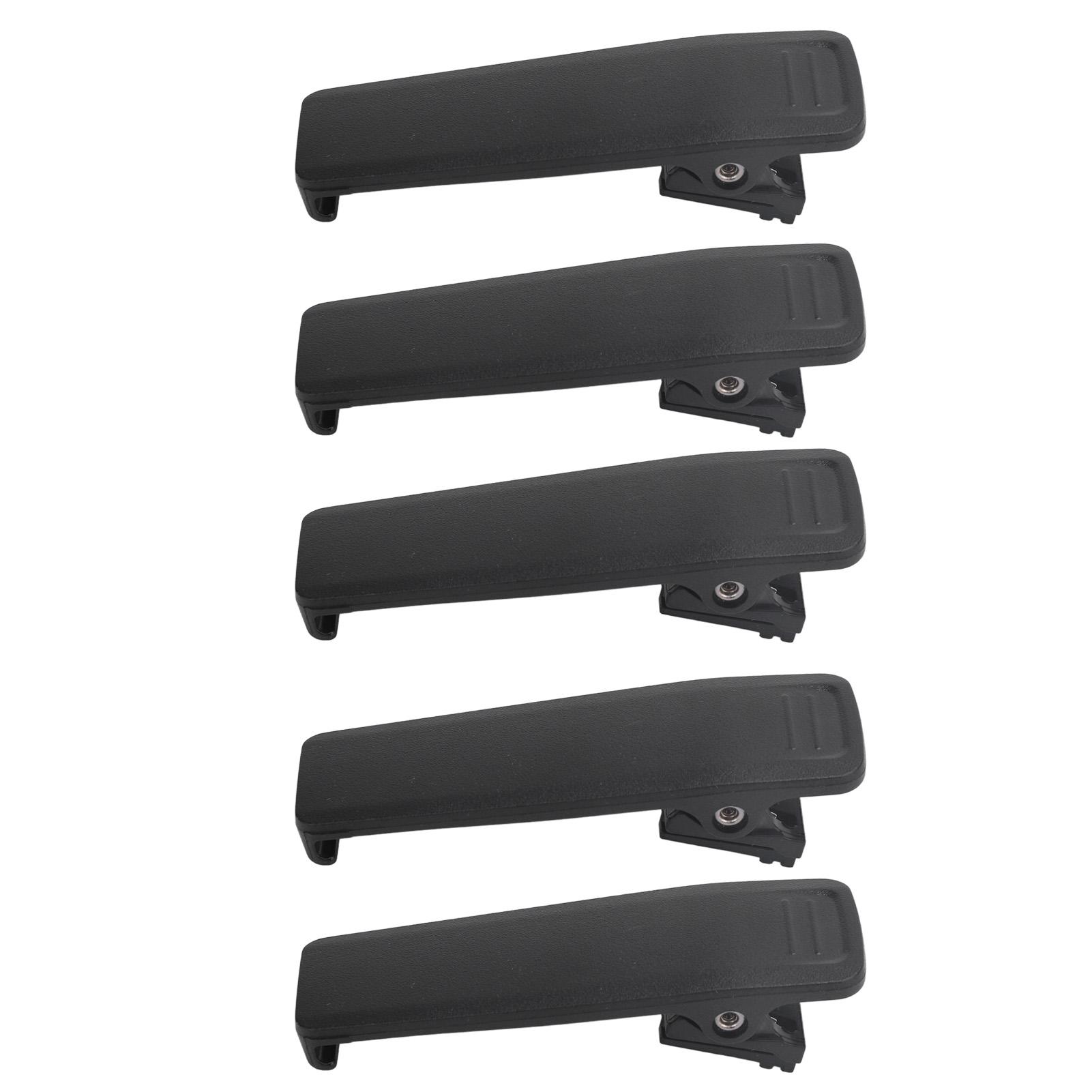 

5 шт. Клипса для ремня радиостанции, Портативный держатель для ремня радиостанции, Замена для ICOM IC‑705 ID‑52E ID‑51E ID‑31E