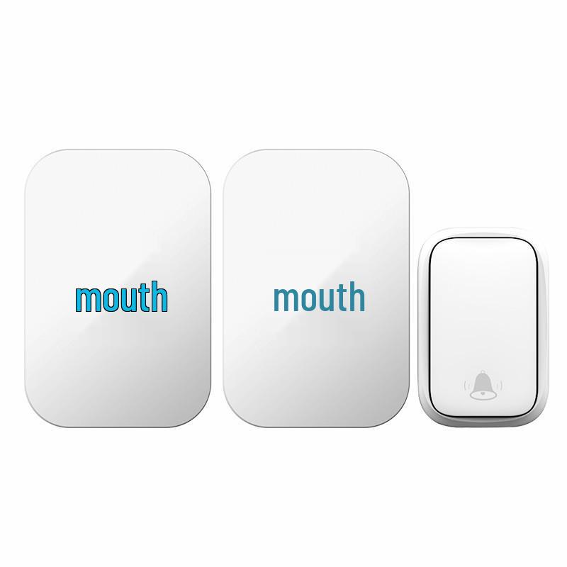 Battery-Free Smart Wireless Doorbell with Call Button (One-to-Two)