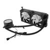 ARGB Liquid CPU Cooler Support for AM4 AM5 2.2 Inch LCD Temperature Display Close   AIO Liquid Cooler with 240mm