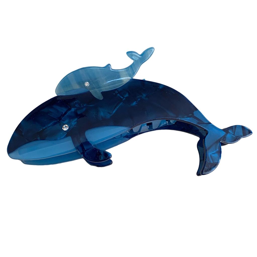 Shark Hair Claw Clips Ocean Theme Hair Jaw Clamps Cute Hair Catch Acetate Barrettes Strong Hold Hairpin for Girls