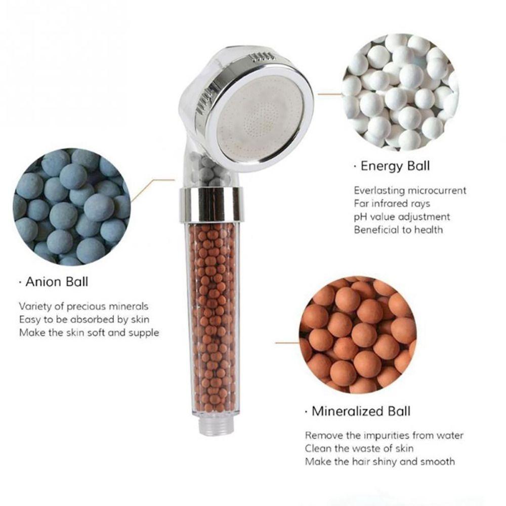 Water Purification Negative Ions Anion For Dry Skin Hair Bathroom Accessories Water Filter Shower Filter Shower Head Beads