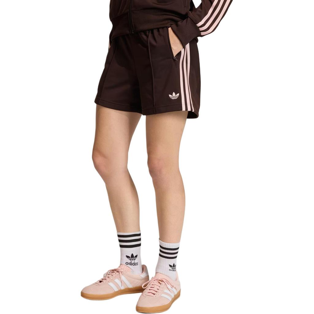 adidas Originals Firebird Striped Elastic Side Pocket Loose Fit Casual Shorts Women Shorts KD3672
