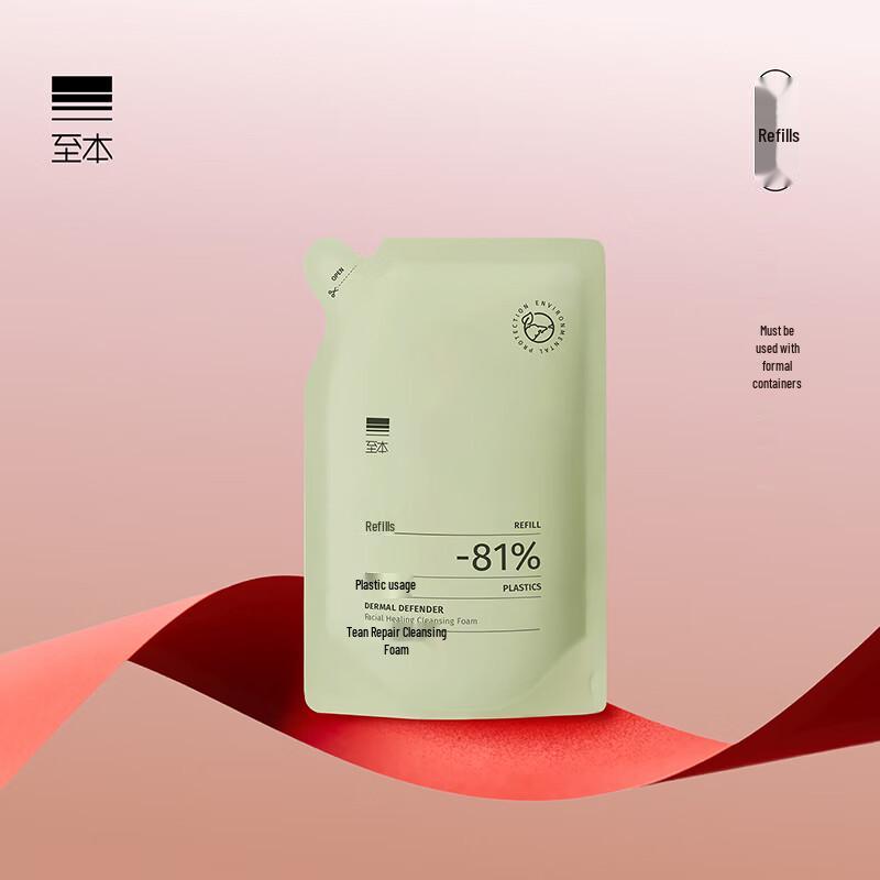 ZB Успокаивающая Очищающая Пена для Восстановления, Сменный Блок 130ml