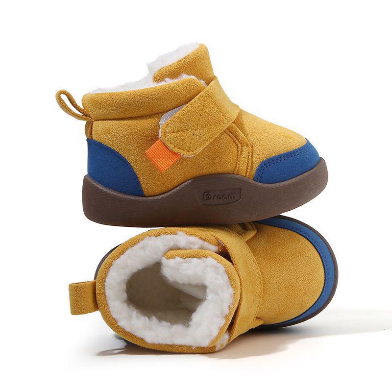 Infant & Toddler Winter Snow Boots: Warm, Thick Cotton, Low-Cut for Boys & Girls