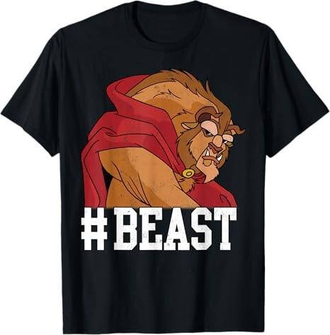 Beauty And The Beast BEAST Big Face Portrait Black TShirt S