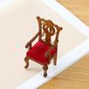 1/12 Dollhouse Miniature Sofa Chair with Cushion Furniture Model Figure For Living Room And Bedroom Scene Decoration