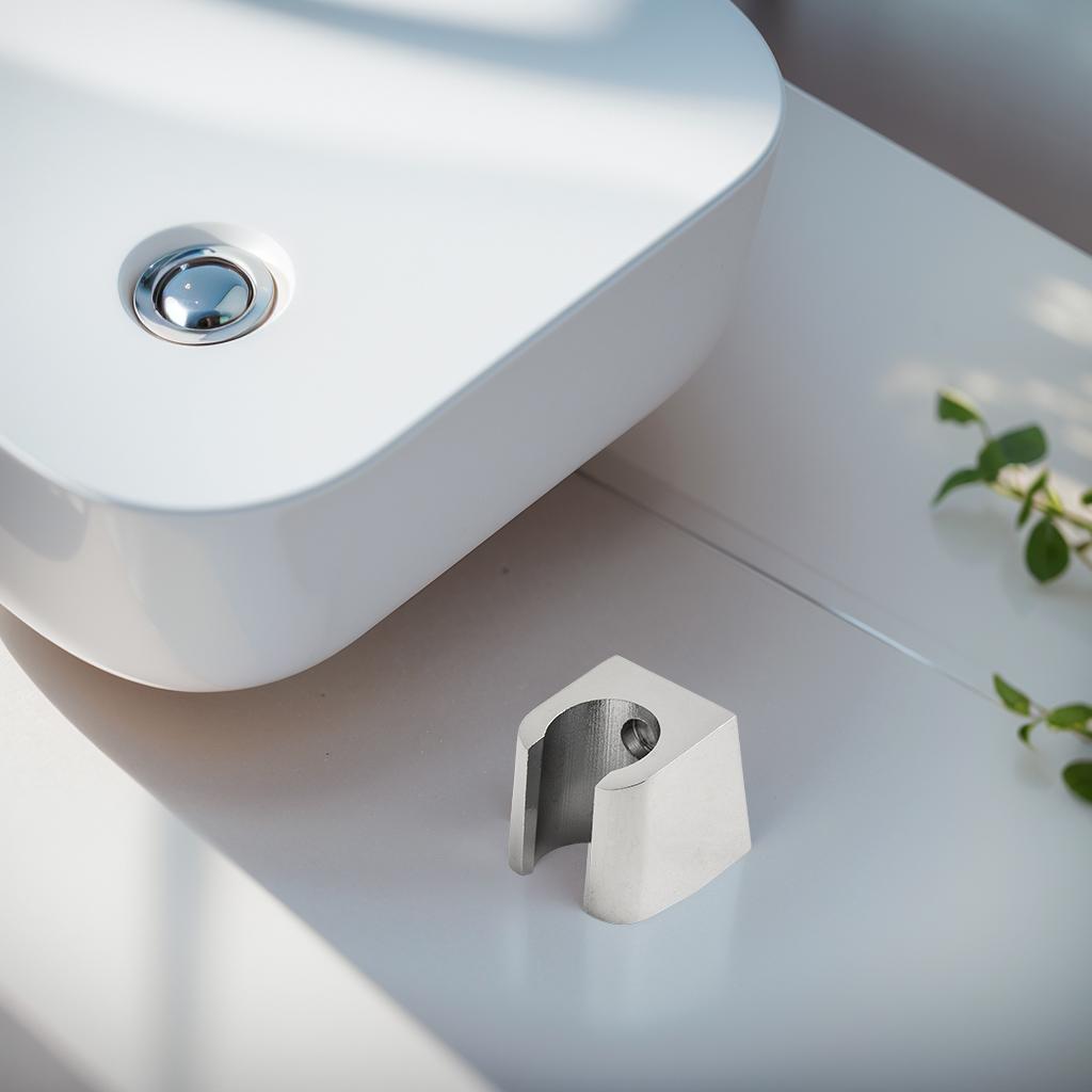 Rust Resistant Bathroom Wall Bracket Hand Held Shower Holder Shower Head Holder