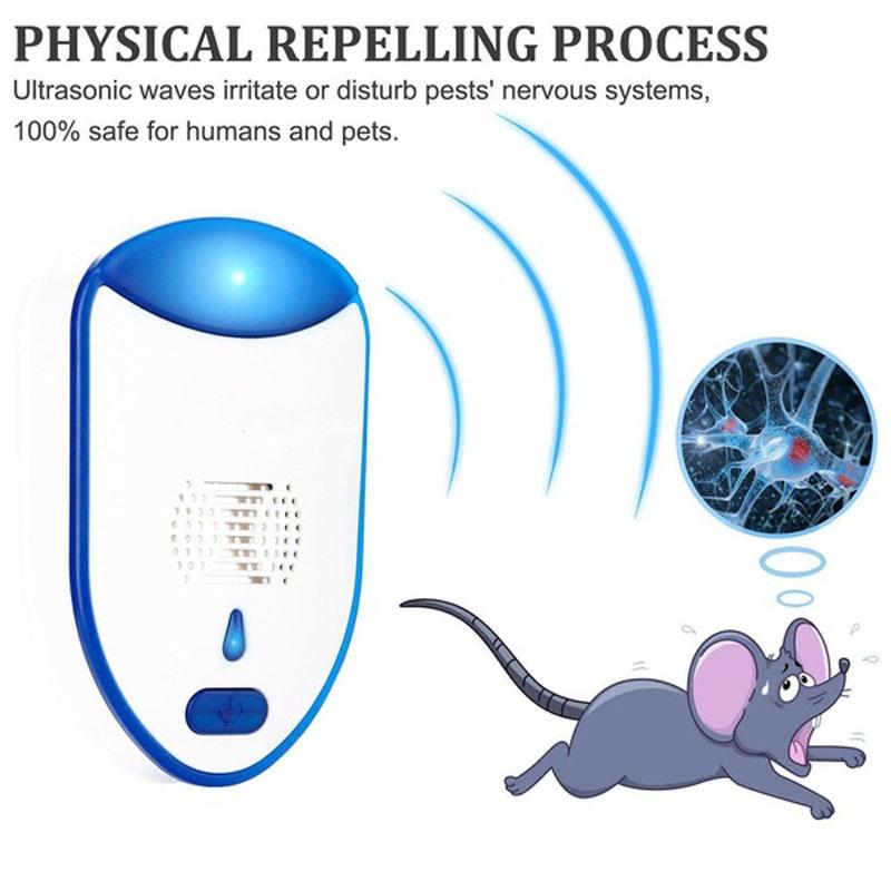 

Mouse Electronic Ultrasonic Insect Roach Ant Spider Flea Repellent Mosquito Tool A-UK