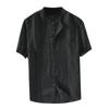 Men Casual Loose Short-sleeved Fashion Summer Beach  Quick-drying Shirt