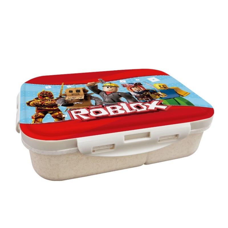 

Anime Cartoon Roblox Printed Wheat Straw Lunch Box