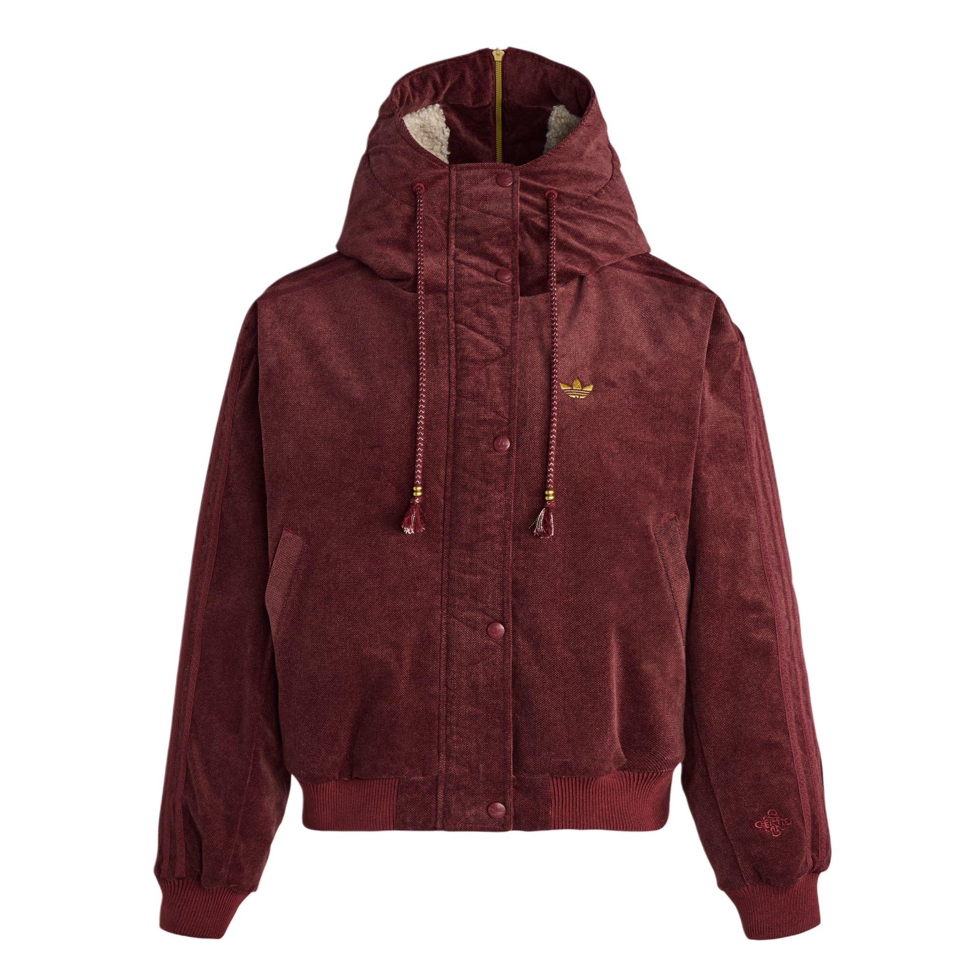 (WMNS) adidas LNY Jacket Padded Collegiate Burgundy Women s KT0723 L