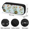 Structured PU Leather Pen Case with Protective Firm Shape for Pens Pencils and Small Items for Daily Study and Commuting