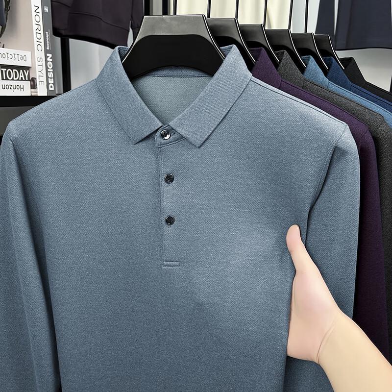 Firstview Men's Long Sleeve Polo Shirt