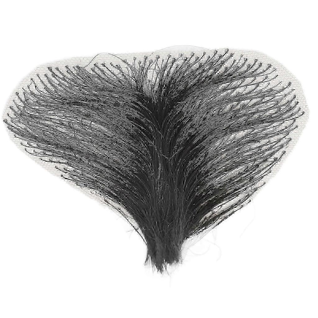 Soft Fake Pubic Hair Men Women Breathable Synthetic Fake Private Hair Accessory for Adding Hair Volume hwy