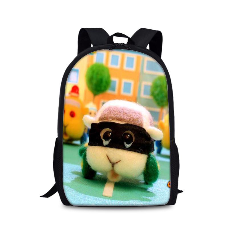 Tangalang Pui Pui Hamster Backpack For Kids With Nylon Material And Spacious Design