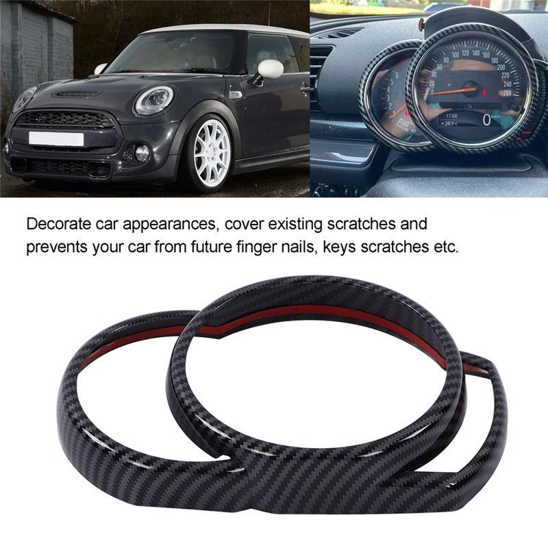 M-Modern-Carbon Fiber Style Dashboard Panel Frame Cover Trim Dash Board Panel Trim For MINI Cooper Hatchback F54 F55 F56 F57