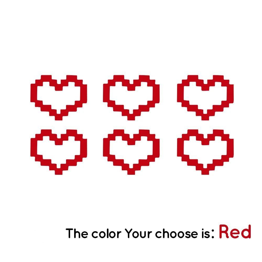 Scratch Blocking Mosaic Love Car Sticker Car Body Decoration  For Car/Laptop/Window/Motorcycle