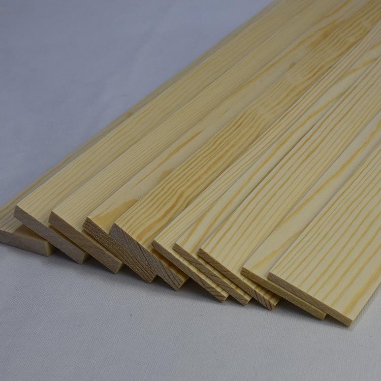 

Дошка з масиву сосни для DIY: Тонкі шпоновані смужки для полиць 1000*50*1 mm [2 pieces]